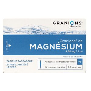 Granions De Magnesium 30 Amp